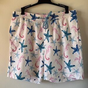 Club Room Cream Swim Shorts